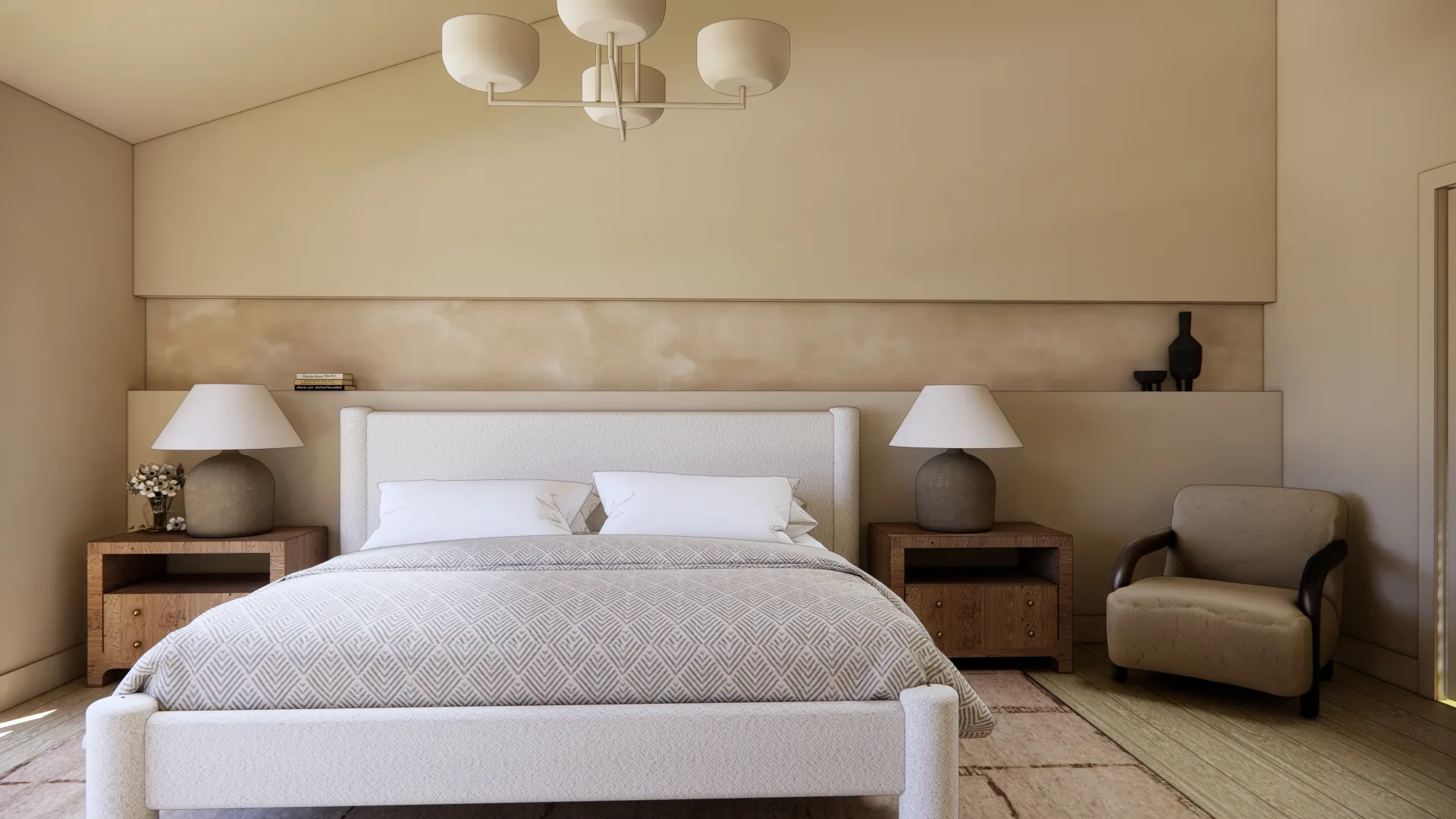 Primary suite design render