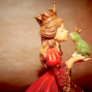 Figurine Woman and Frog
